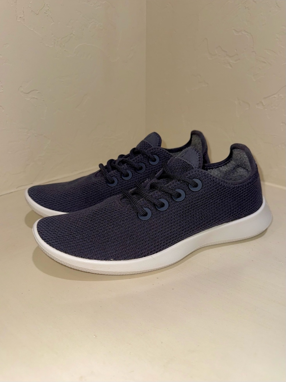NWOT Allbirds Navy Blue Mesh Running Shoes